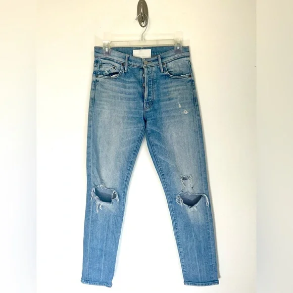 MOTHER SUPERIOR The Stinger Flood High As The Heavens Button Skinny Jeans Sz.26 - Picture 3 of 13